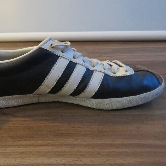 ADIDAS Gazelle OG Legend Ink & Running White Sneakers Shoes Retro Men's  US 8.5 - Picture 13 of 15